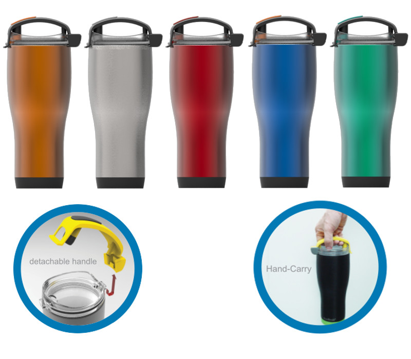 Product image for 800ml Cooler Mug with handle